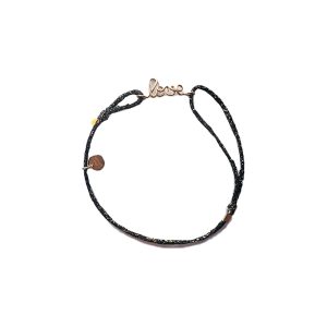 cord bracelet black