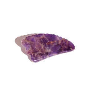 GUA SHA MASSAGER HORN TOOTH AMETHYST SENTARA