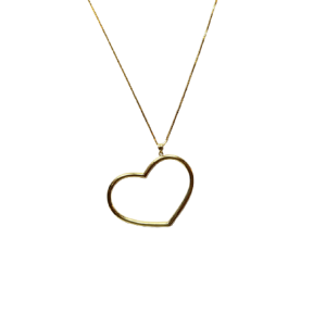 big heart necklace yg california love