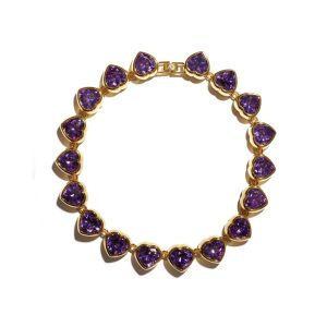 Heart-Necklace amethyst alexia demblum